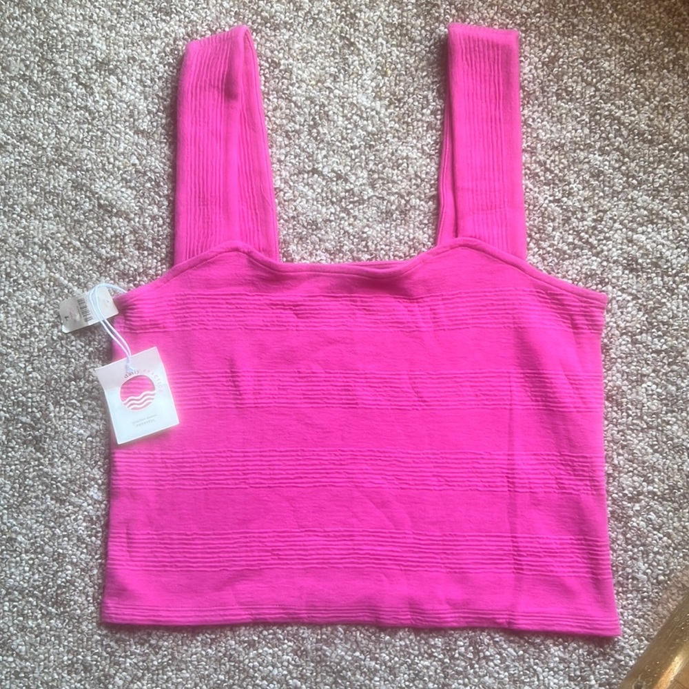 Anthropologie pink tank